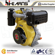 Diesel Engine with Camshaft Yellow Color (HR186FS)